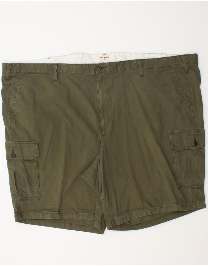 DOCKERS Herren Cargoshorts W58 6XL Khaki Baumwolle