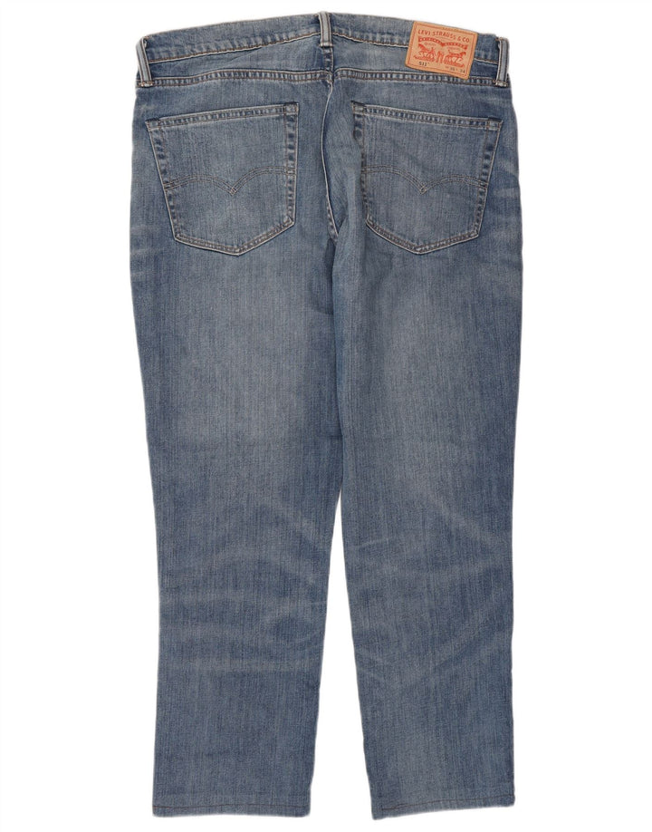 Levi's Herren 511 Tapered Slim Jeans W36 L28 Blaue Baumwolle