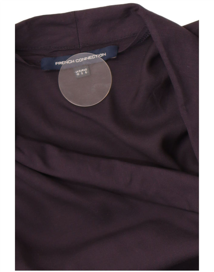 French Connection Damen Wickelkleid UK 10 Small Lila
