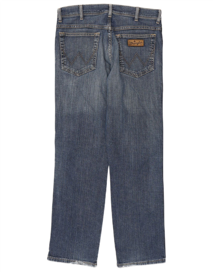 Wrangler Herren Straight Jeans W32 L30 Blau