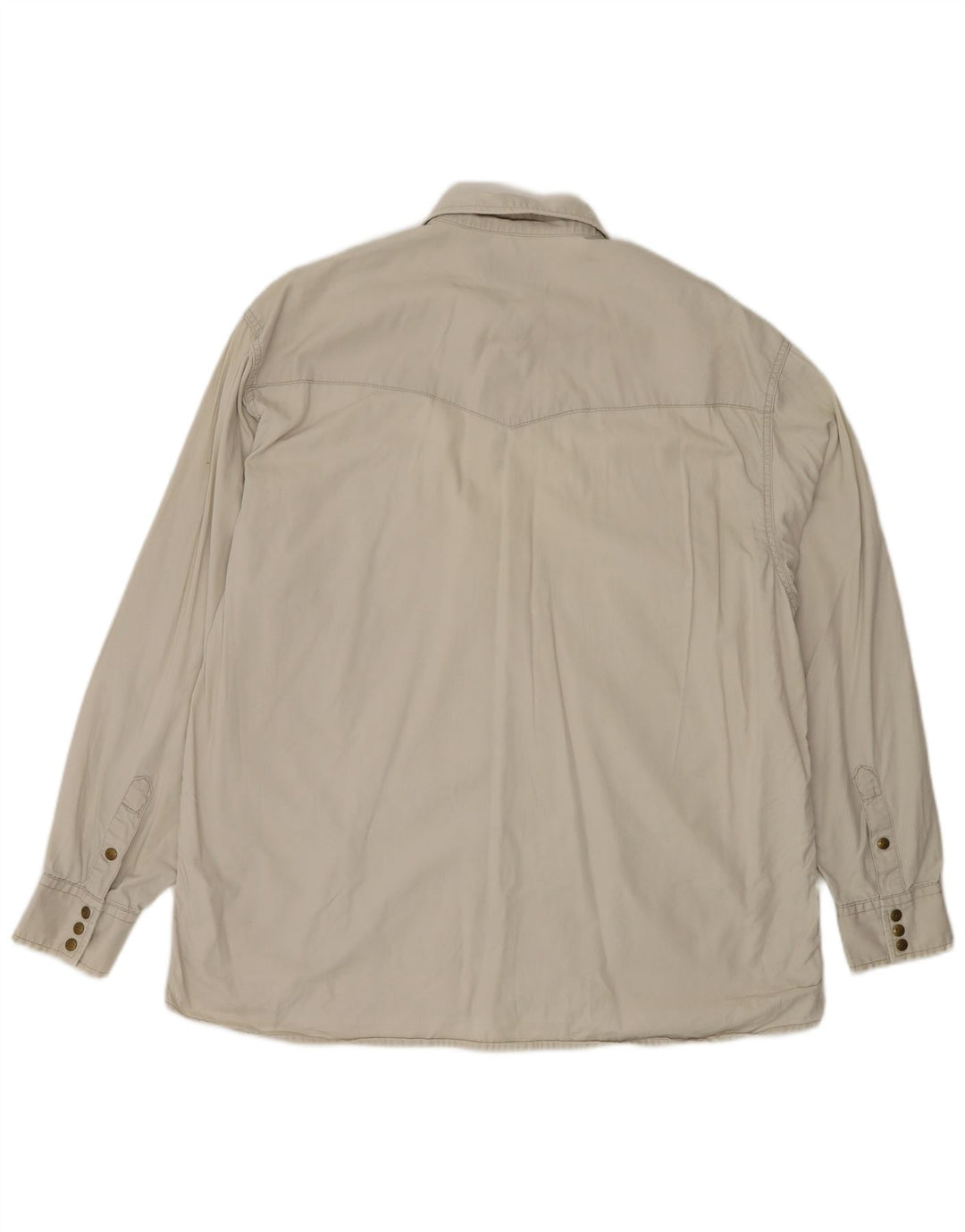 LEE Herren-Hemd, groß, Beige, Baumwolle, Western-Stil