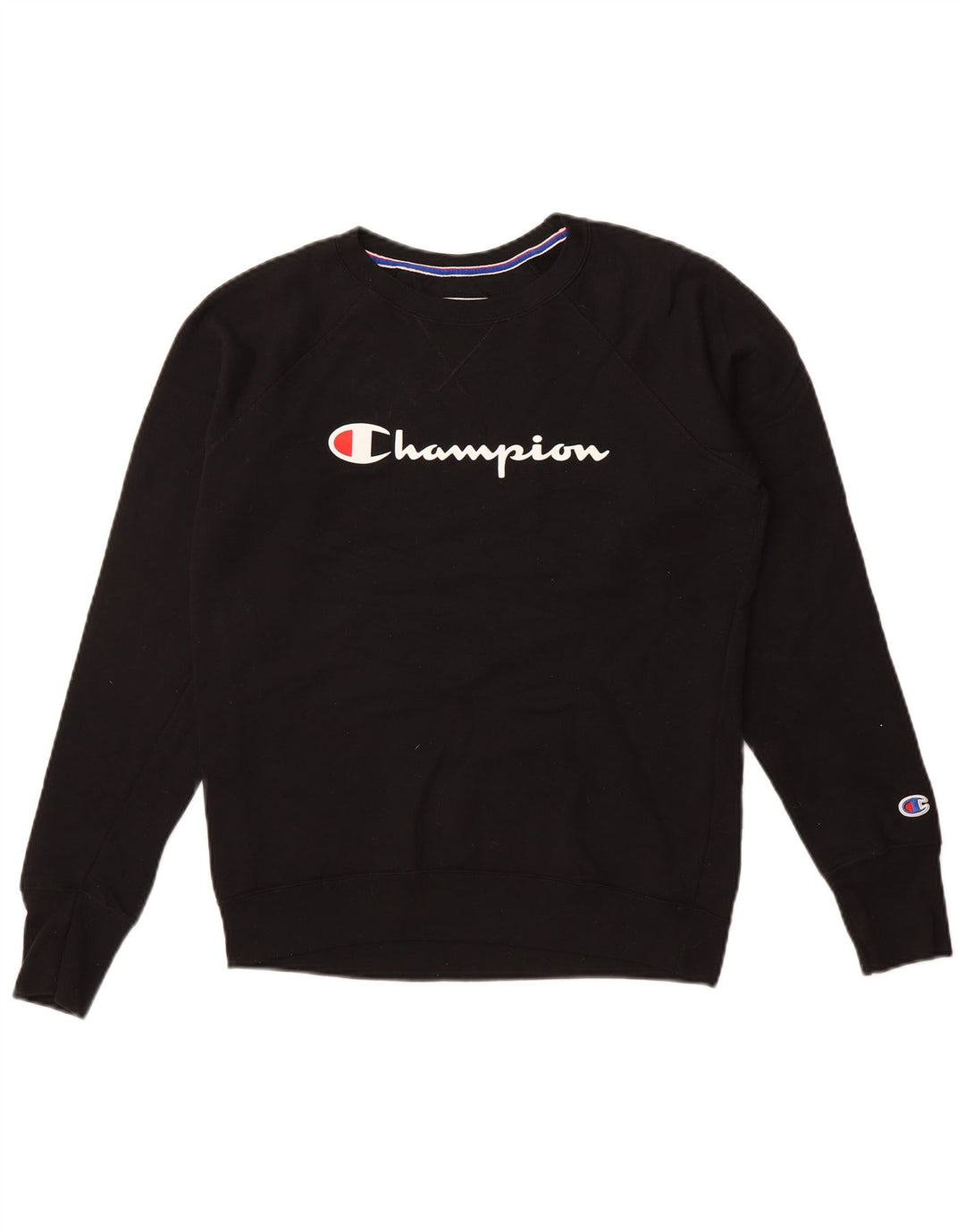 CHAMPION Herren-Sweatshirt mit Grafik, Mittelschwarzes Polyester