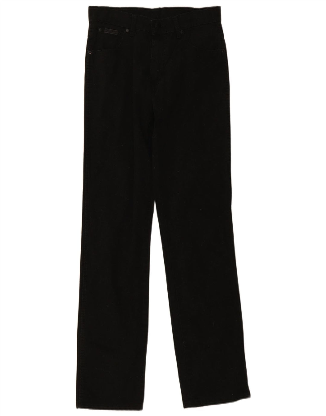 Wrangler Herren Texas Stretch Straight Jeans W30 L34 Schwarze Baumwolle