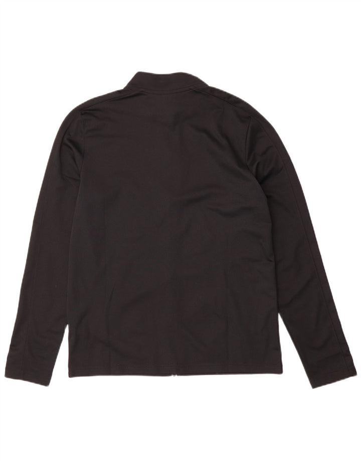Nike Jungen Dri Fit Trainingsanzug Top Jacke 13–14 Jahre XL Schwarz Polyester