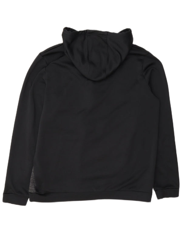 Under Armour Herren Cold Gear Graphic Kapuzenpullover, Größe L, Schwarz gefleckt