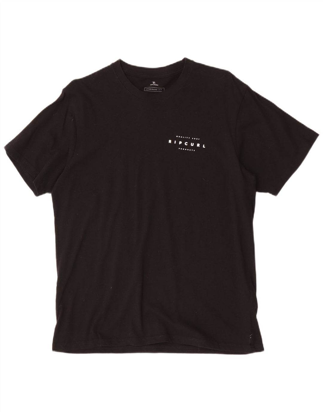 Rip Curl Herren-T-Shirt mit Standard-Passform, Grafik, Größe L, Schwarz, Baumwolle