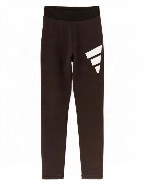 Adidas Womens Graphic Leggings UK 4 XS Black Cotton