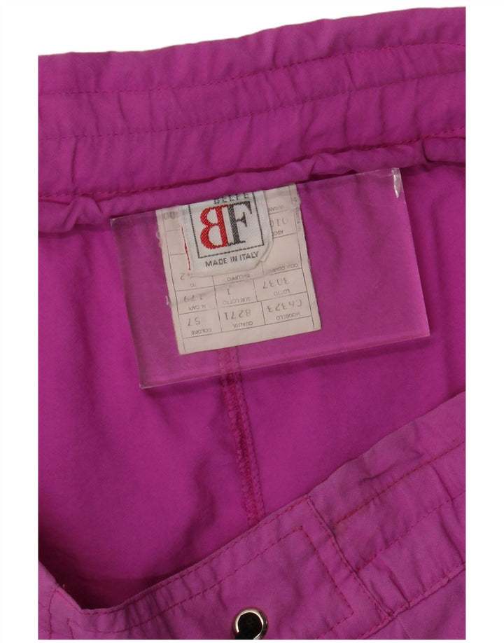 Belfe & Belfe Damen-Badeshorts mit Grafik IT 42 Mittelrosa Nylon