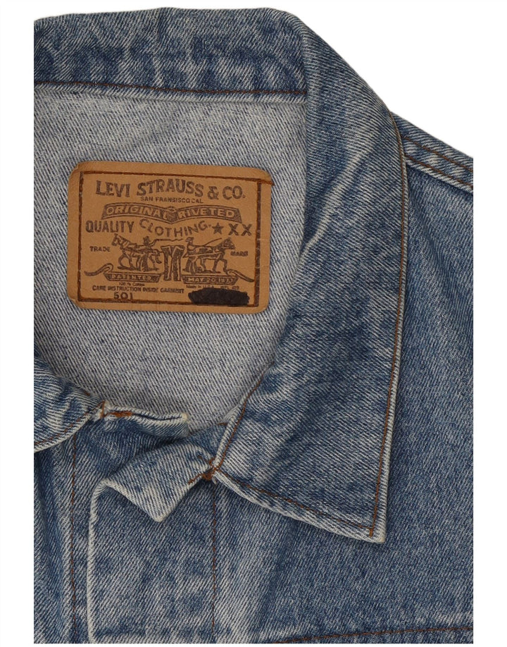 Levi's Herren Jeansjacke UK 42 XL Blau