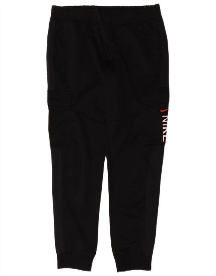 Nike Herren Graphic Cargo-Trainingshose, Jogginghose, mittelschwarz, Baumwolle