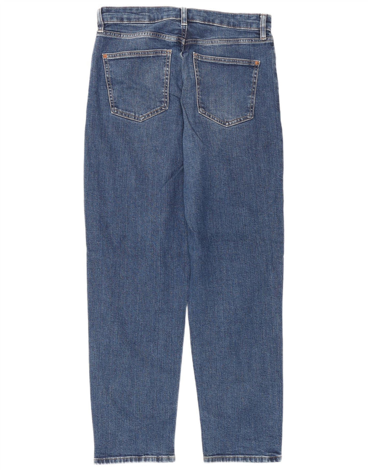 Marks & Spencer Damen-Jeans mit normaler hoher Taille, UK 12, Mittel W30 L29, Blau