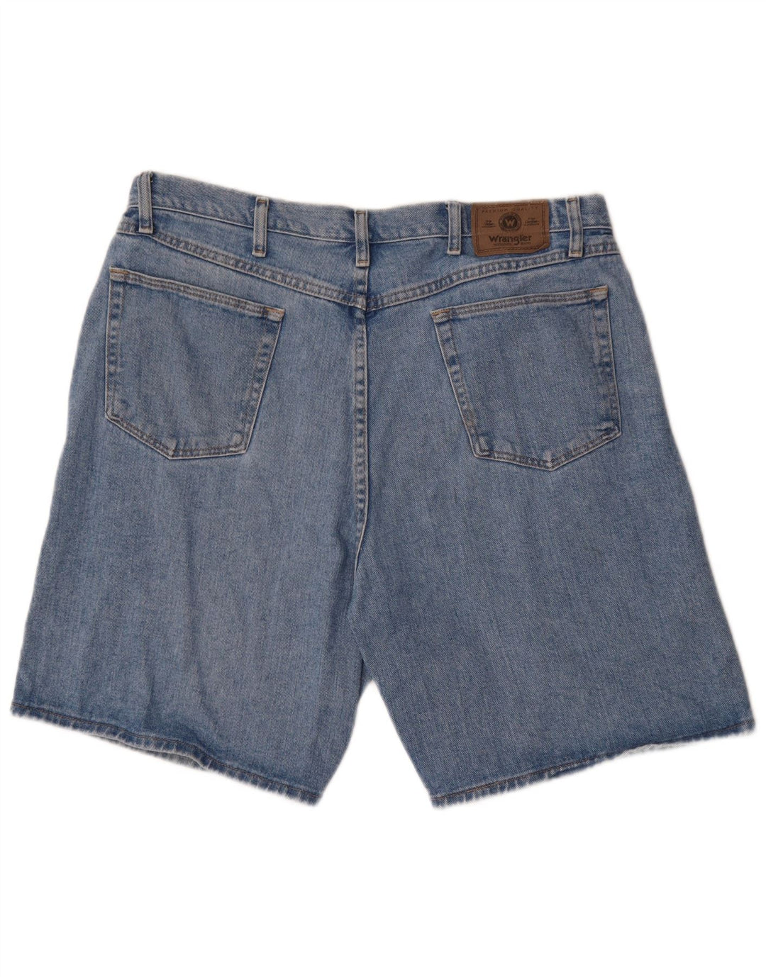 WRANGLER Herren Jeansshorts W38 XL Blaue Baumwolle