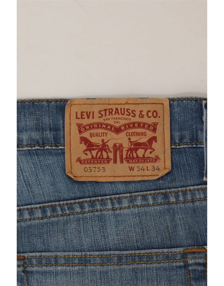 LEVI'S Mens Straight Jeans W34 L25 Blue Vintage Levi's and Second-Hand Levi's from Messina Hembry 