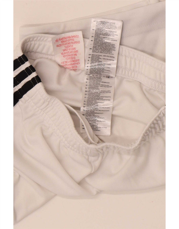 Adidas Juventus Sportshorts für Jungen, 7–8 Jahre, weißes Polyester