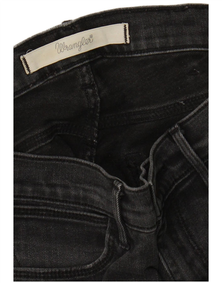 Wrangler Damen Skinny Jeans W30 L29 Grau
