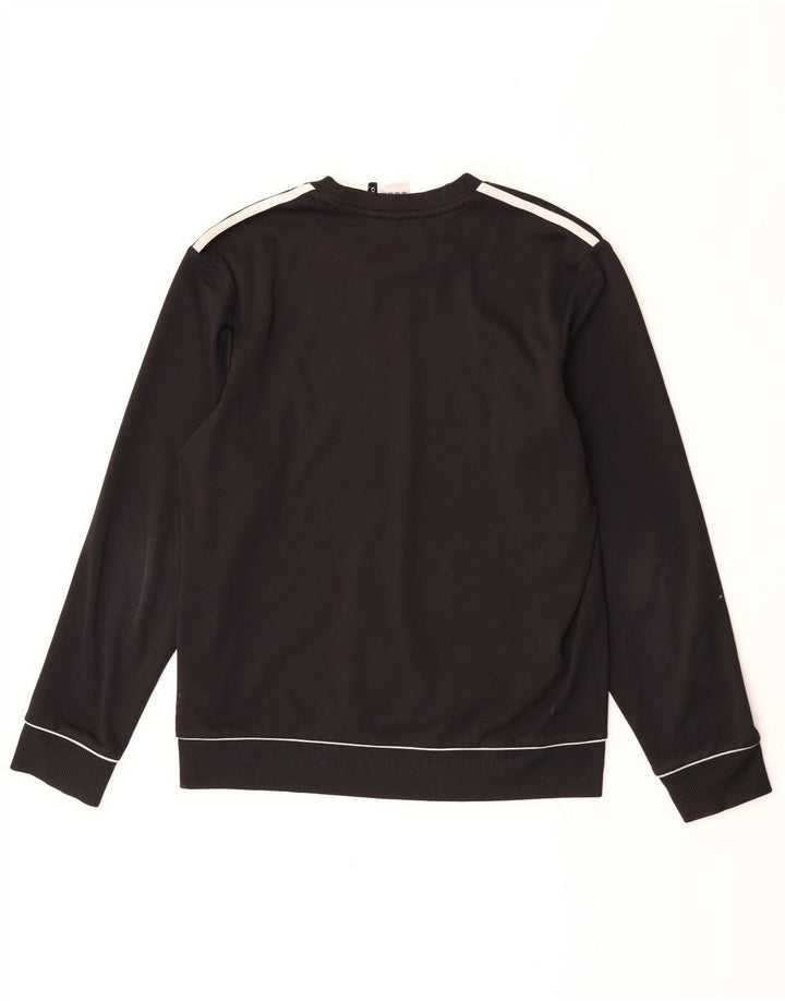 Adidas Herren Climalite Sweatshirt Pullover UK 40/42 Medium Schwarz Polyester