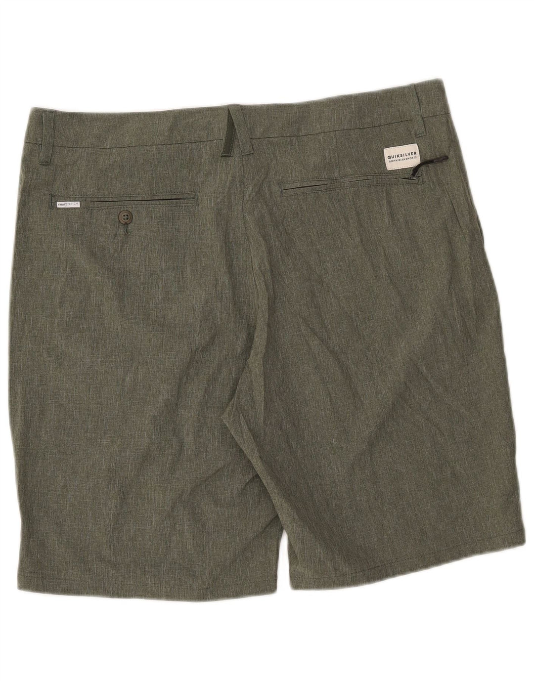 QUIKSILVER Herren-Chinoshorts W36, groß, Khaki, Polyester
