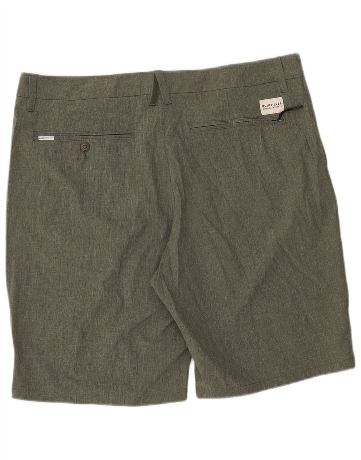 QUIKSILVER Herren-Chinoshorts W36, groß, Khaki, Polyester