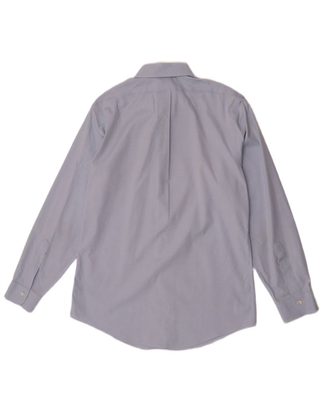 Brooks Brothers Herren-Regent-Hemd, Größe 15 1/2, mittelblaue Baumwolle