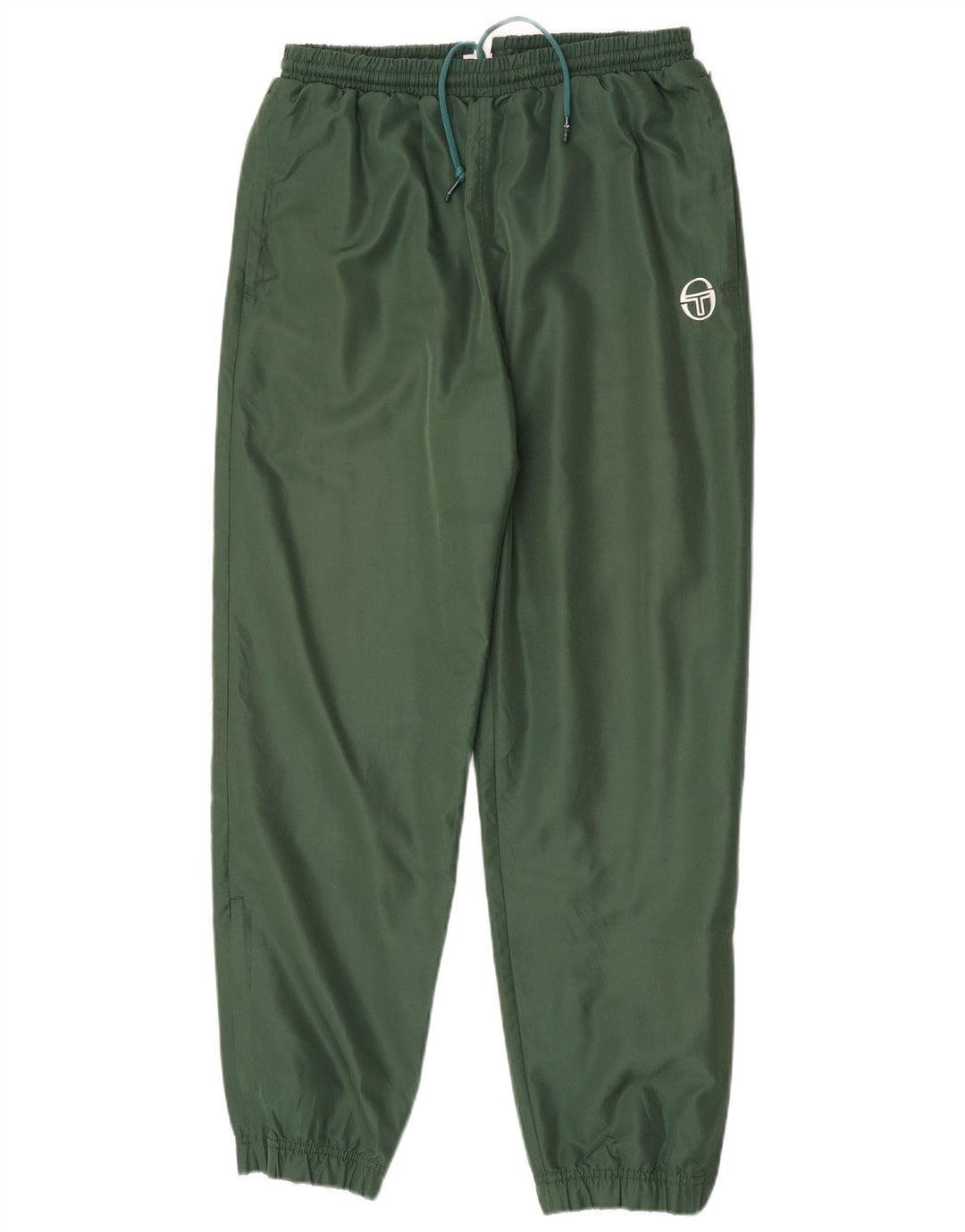 Sergio Tacchini Herren-Trainingshose, Jogginghose, Größe L, Grün, Polyester
