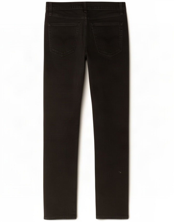 Levi's Herren 511 Slim Jeans W32 L32 Schwarze Baumwolle