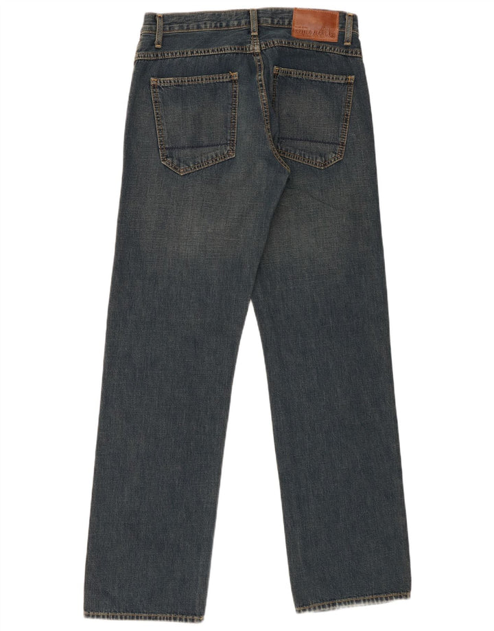 Nautica Herren Straight Jeans W30 L32 Blaue Baumwolle