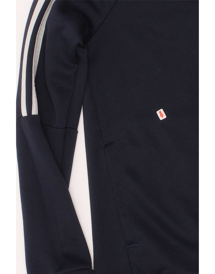 Adidas Jungen Aeroready Trainingsanzug Top Jacke 11-12 Jahre Marineblau Polyester