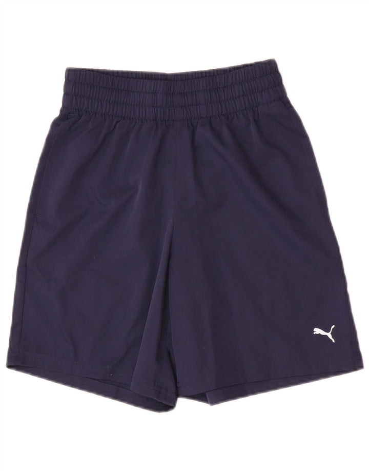 Puma Jungen Sport Shorts 5-6 Jahre XS Marineblau Polyester