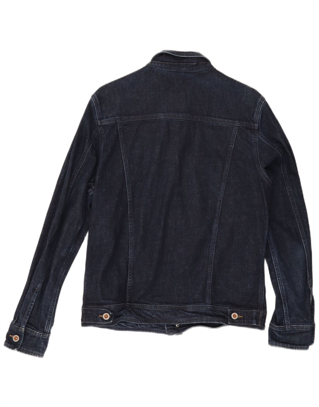 Timberland Herren-Jeansjacke, UK 38, mittelmarineblaue Baumwolle