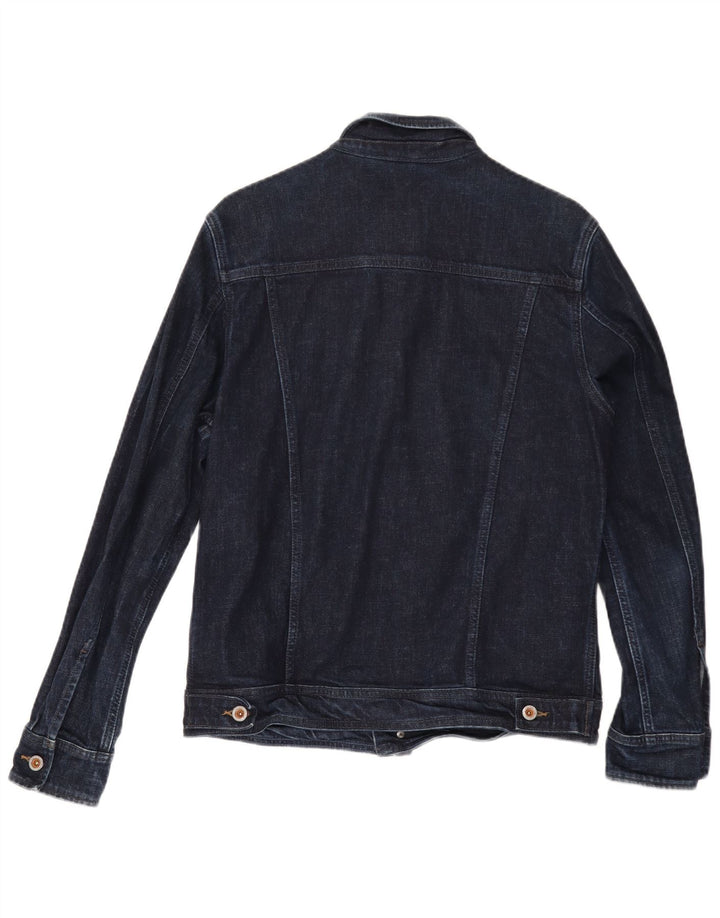 Timberland Herren-Jeansjacke, UK 38, mittelmarineblaue Baumwolle