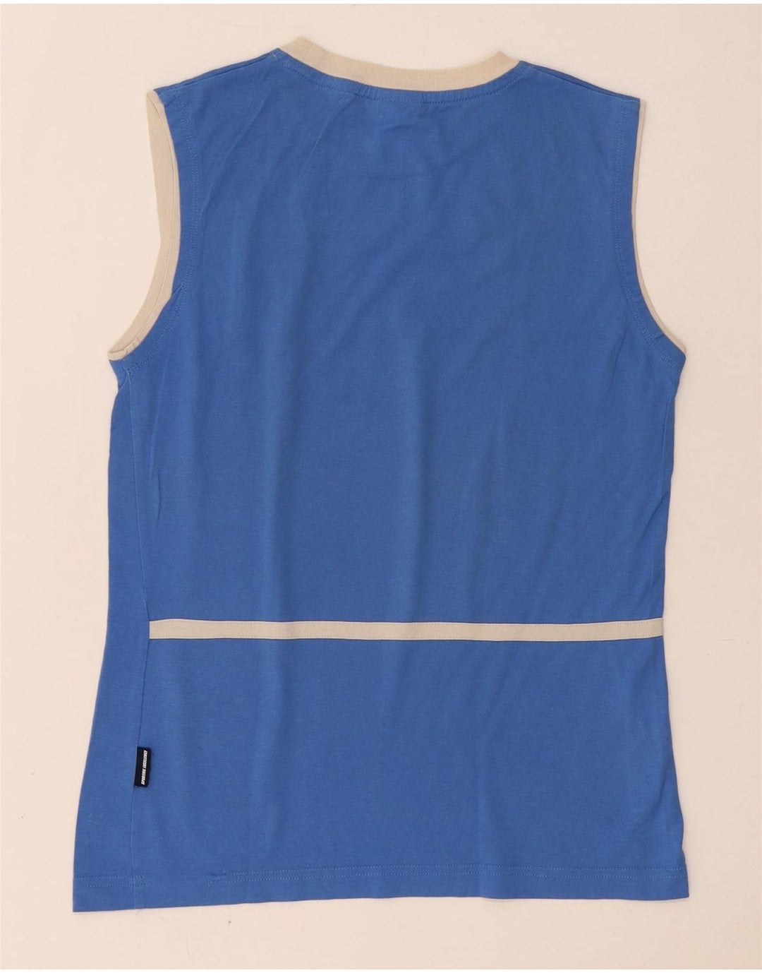 Nike Herren Weste Top UK 36/38 Small Blue Colourblock