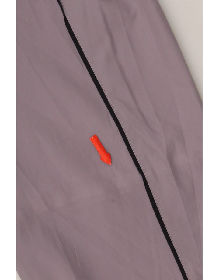 Adidas Damen-Trainingsanzug-Top-Jacke, UK 14, groß, lila, Colourblock-Polyester