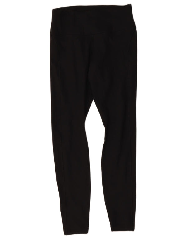 Nike Damen Dri Fit Leggings UK 8 Small Schwarz Polyester