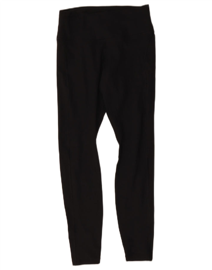 Nike Damen Dri Fit Leggings UK 8 Small Schwarz Polyester