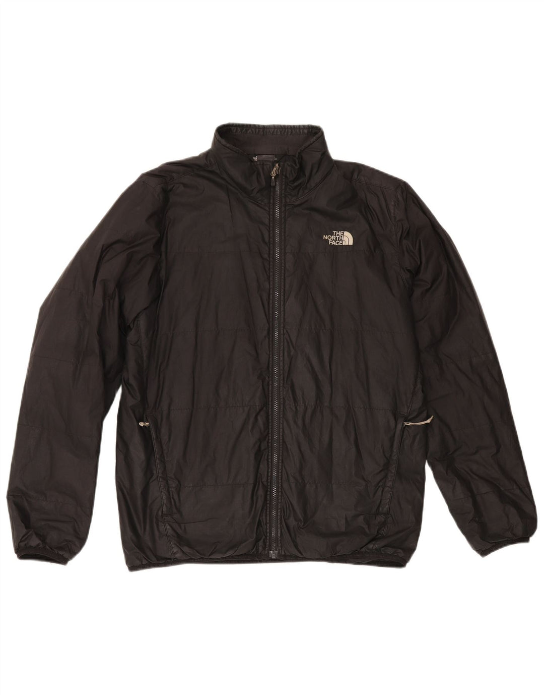 The North Face Herren Liner Bomberjacke UK 40 Large Schwarz Polyester