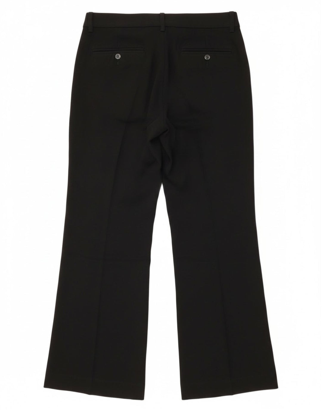 Max & Co. Damen Bootcut-Anzughose UK 8 Small W30 L31 Schwarz Polyester