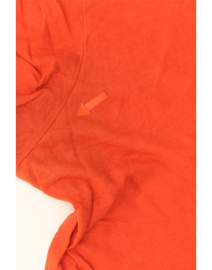 JACK & JONES Herren T-Shirt Top XL Orange Baumwolle