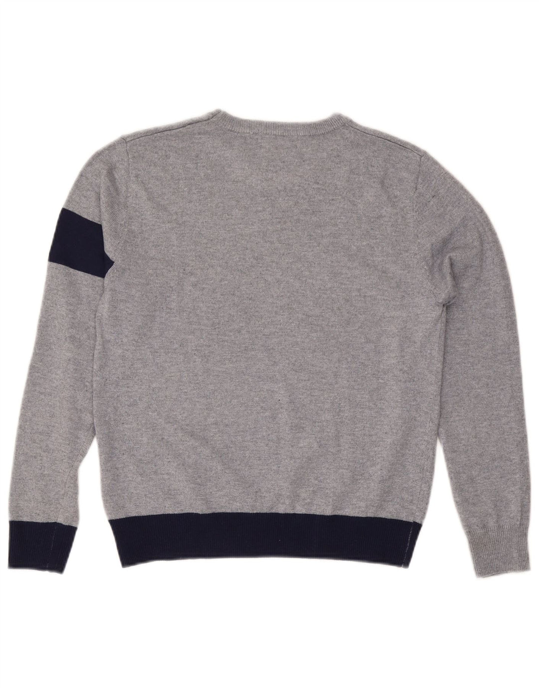 Cesare Paciotti 4US Jungen-Pullover mit Rundhalsausschnitt, 15–16 Jahre, Grau
