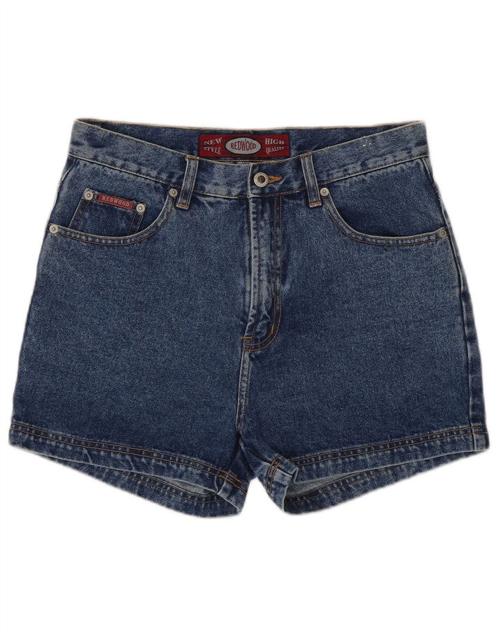 REDWOOD Damen Jeansshorts W32 Große blaue Baumwolle
