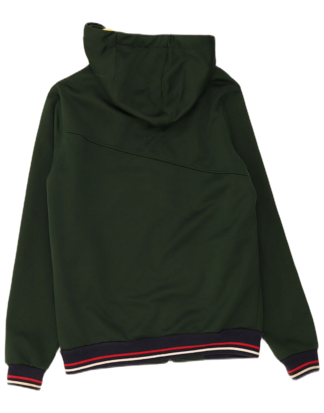 Tommy Hilfiger Herren-Kapuzenpullover mit Reißverschluss, mittelgrün, Polyester