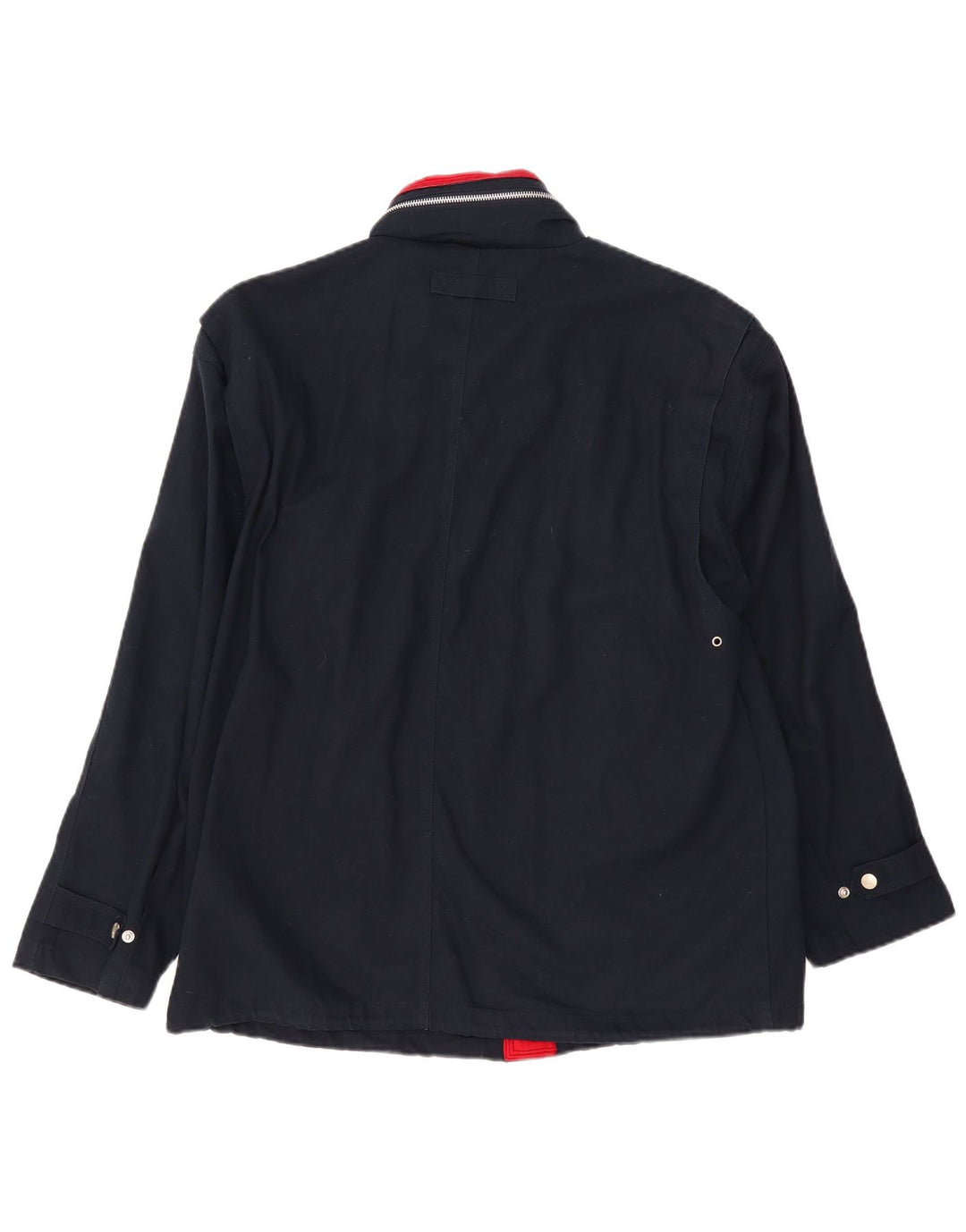OXER Herren-Utility-Jacke mit Kapuze, UK 40, große marineblaue Baumwolle