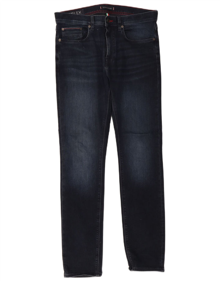 Tommy Hilfiger Herren Bleecker Slim Jeans W32 L32 Marineblau Baumwolle
