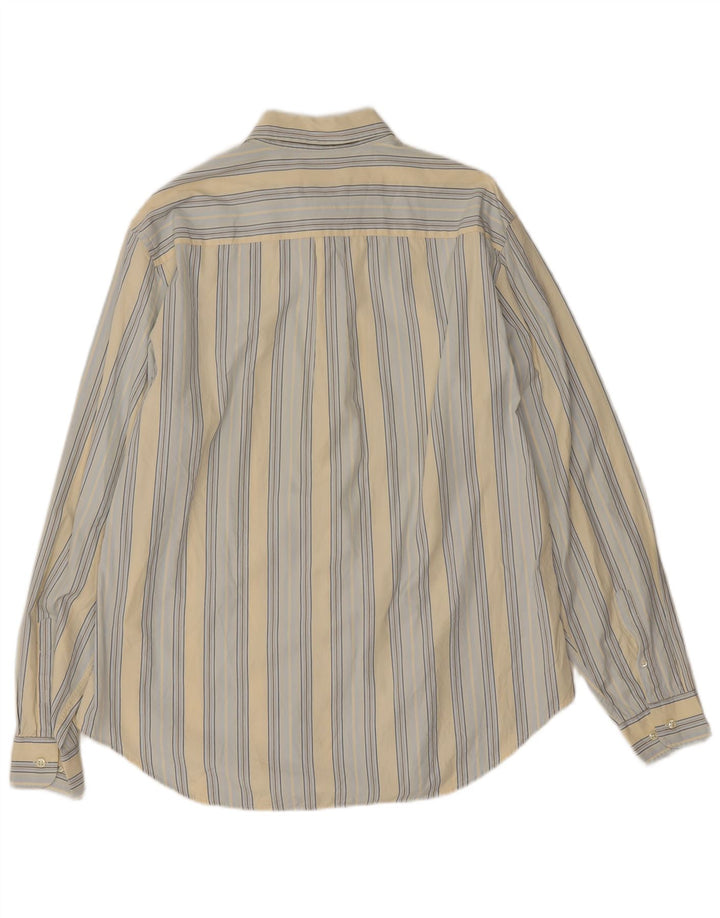 Massimo Dutti Herrenhemd EU 44 XS Gelb gestreift