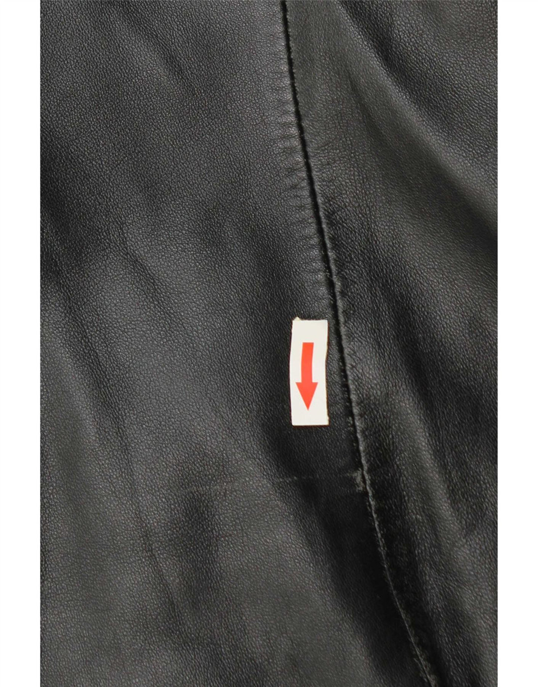 Vintage Damen Lederjacke IT 50 XL Schwarzes Leder