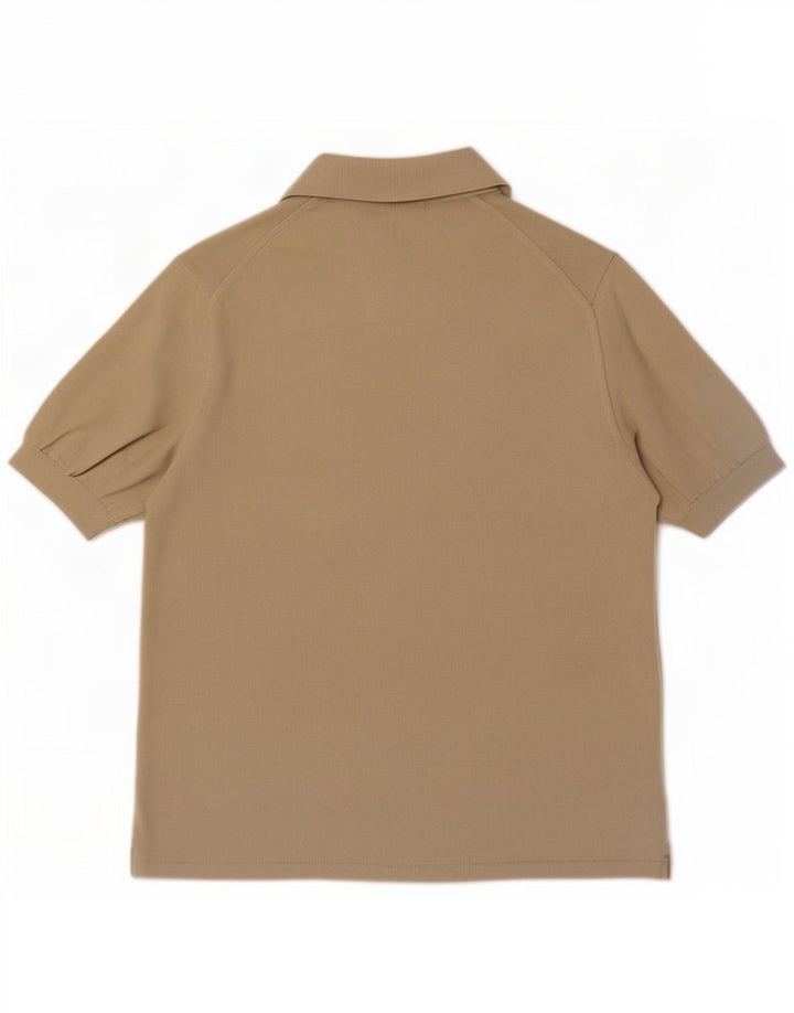 Zara Herren Poloshirt Mittelbeige Baumwolle