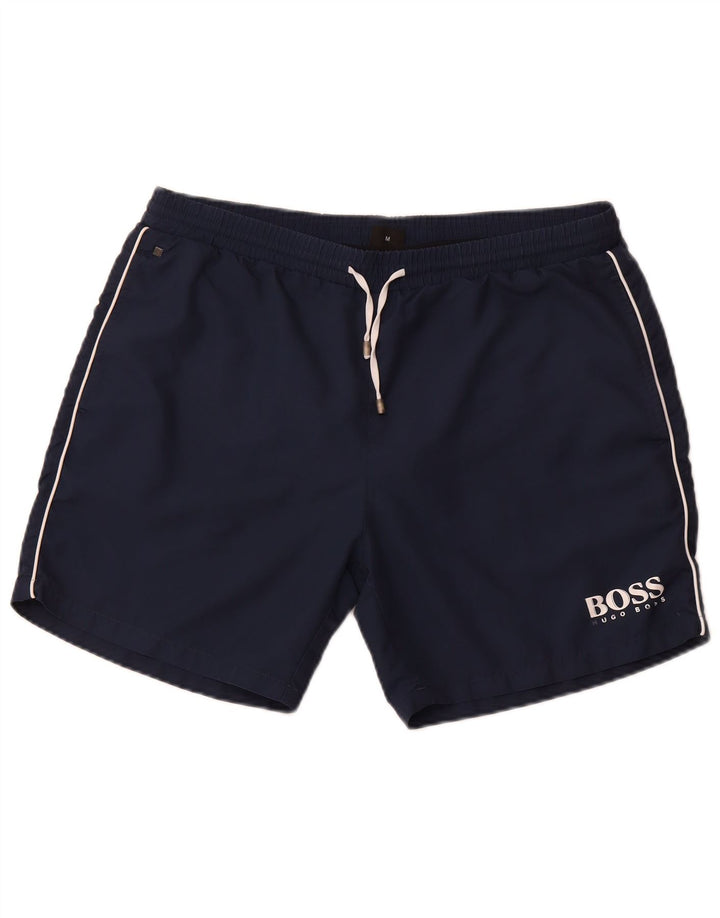 HUGO BOSS Herren-Bademode, mittleres Marineblau