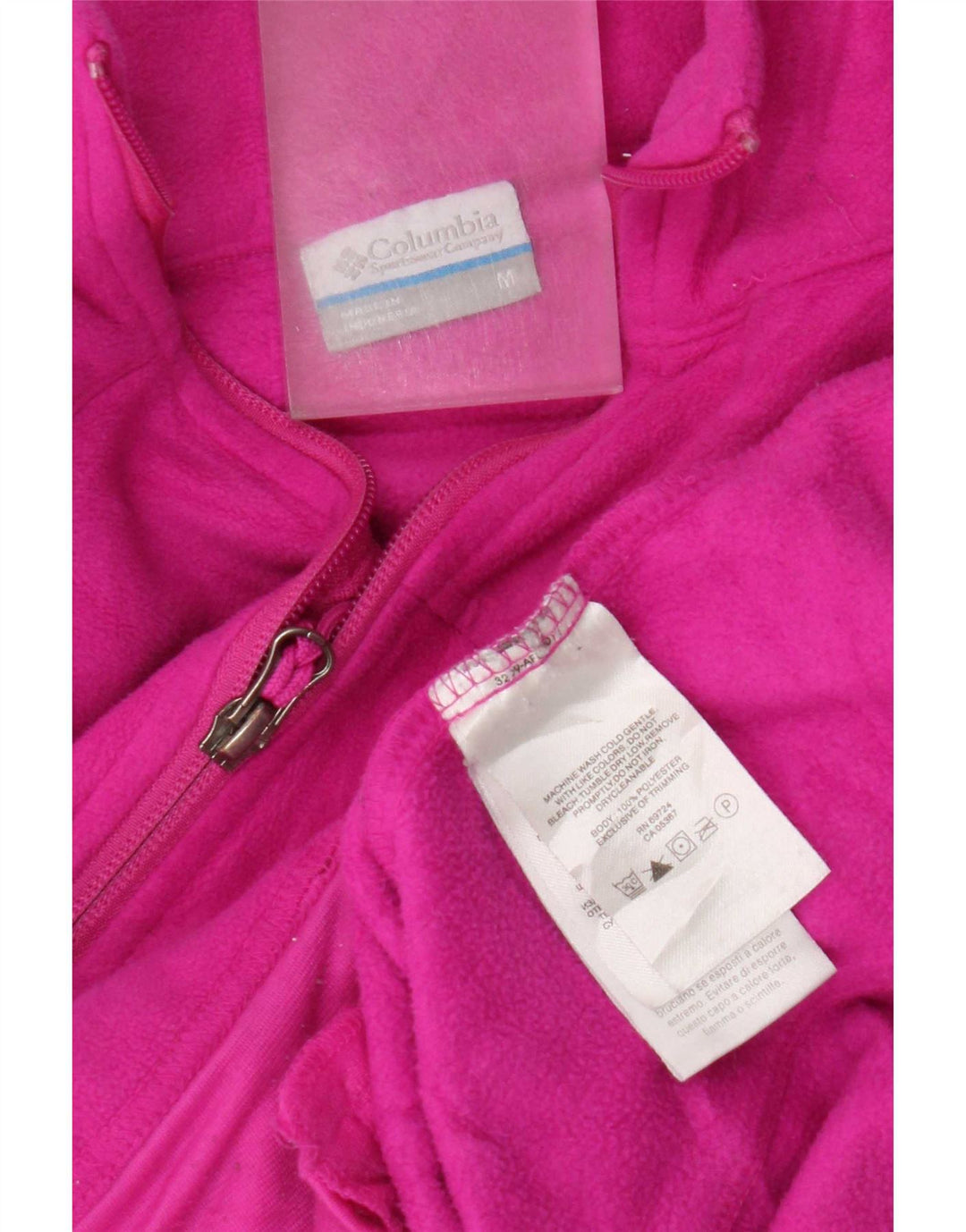 Columbia Damen Fleecejacke UK 14 Mittelrosa Polyester