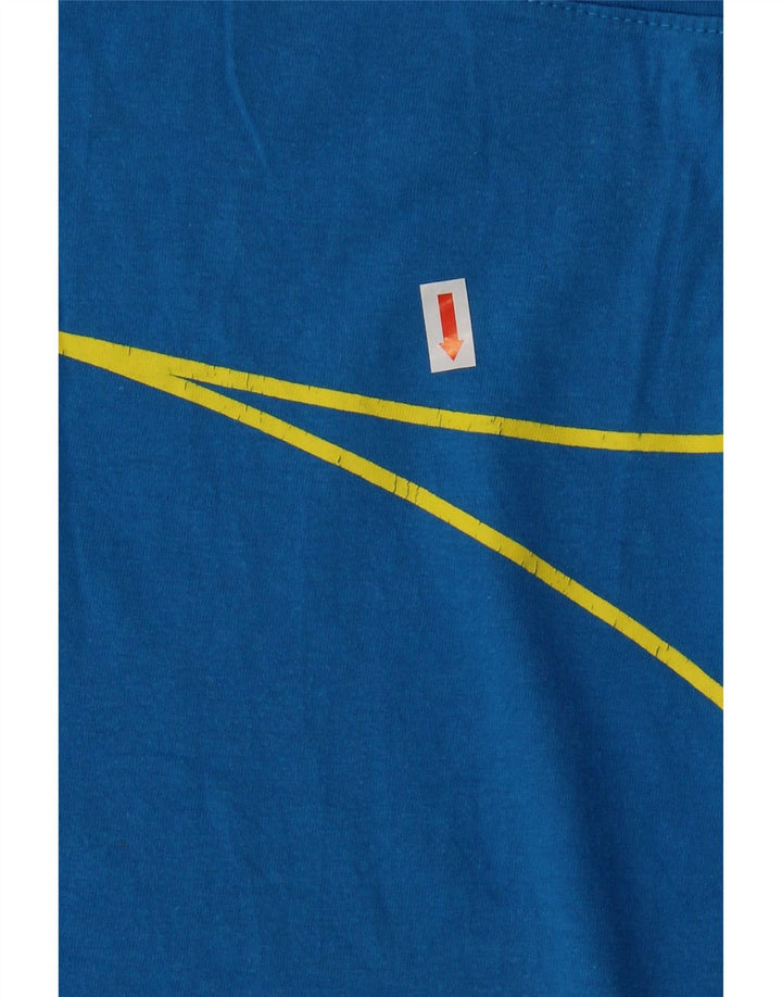 DIADORA Herren Grafik T-Shirt Top XL Blau
