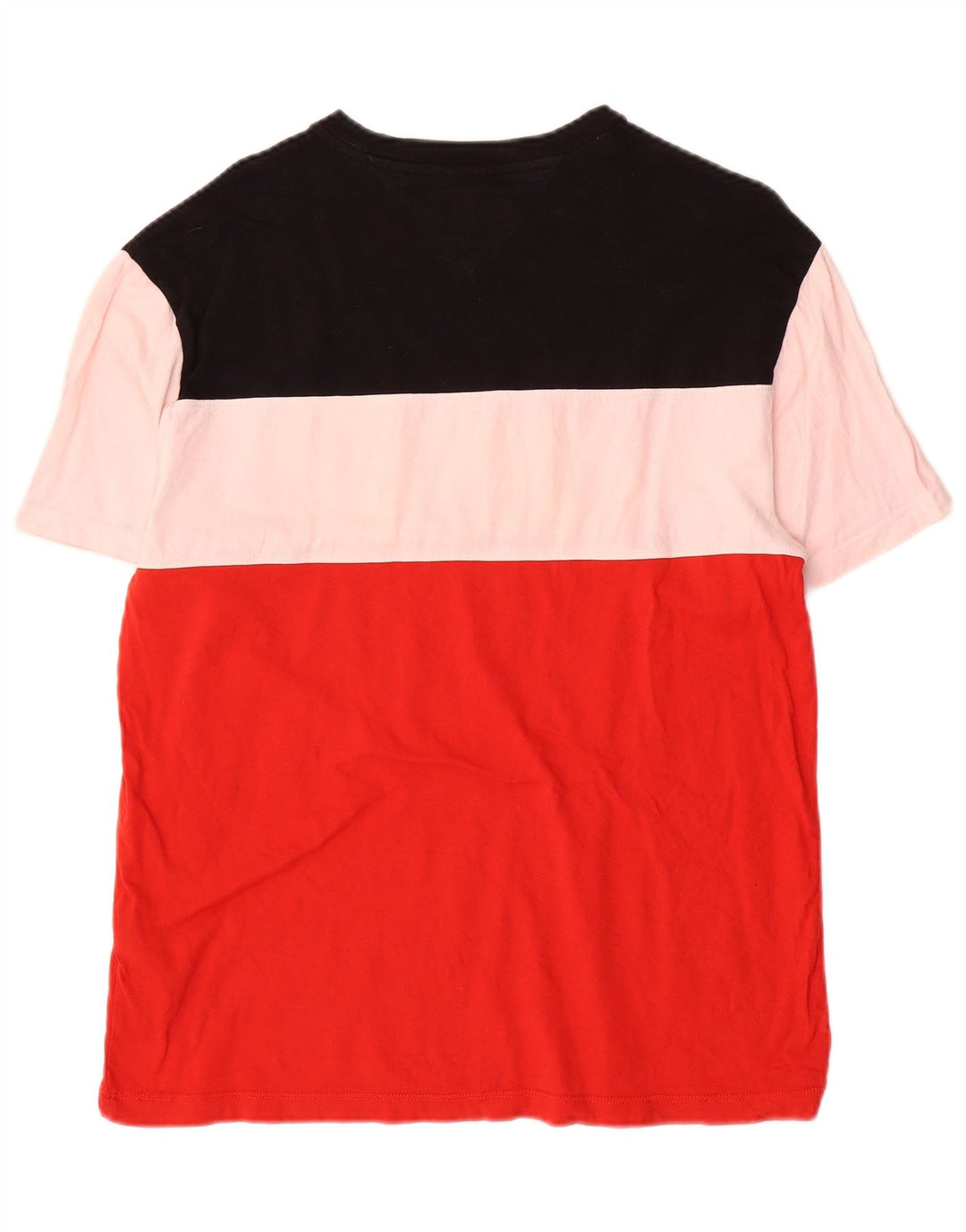 Tommy Hilfiger Herren-T-Shirt mit Grafik, mittelgroß, mehrfarbig, Farbblock