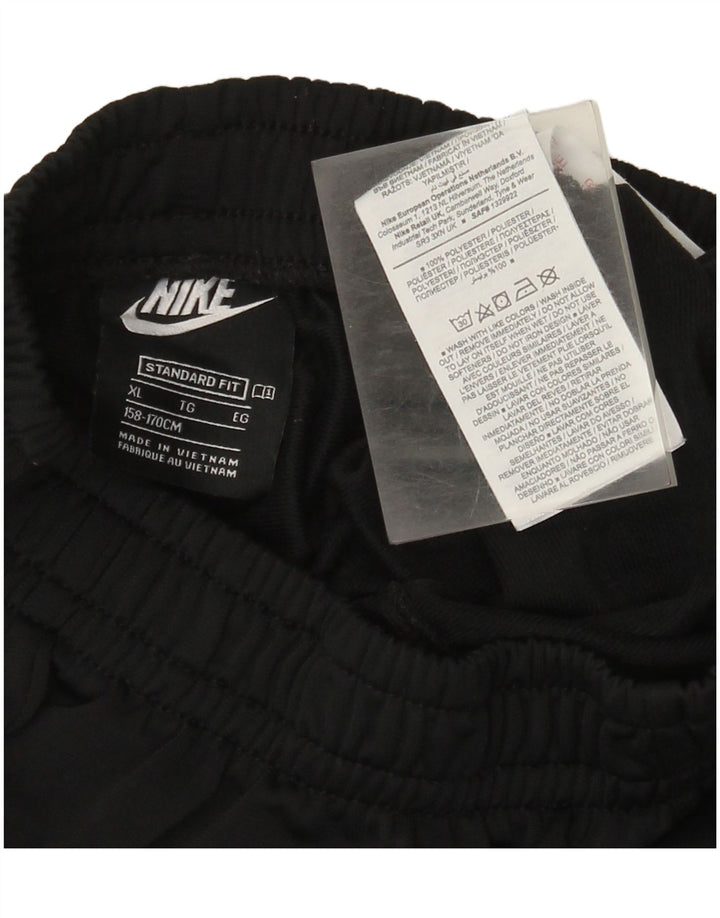 Nike Jungen-Trainingshose mit Standard-Passform, 13–14 Jahre, XL, schwarzes Polyester
